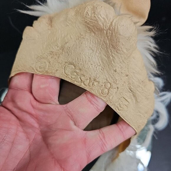 Vintage Cesar 81 Albert Einstein Mask Rubber Latex Halloween Mask One Size Adult - Picture 11 of 16